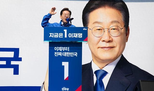 韩总统选举临近，李在明持续领跑民意调查