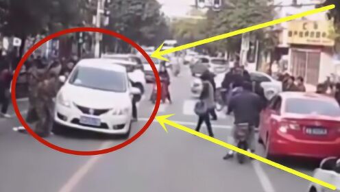 女司机撞人后未踩刹车推行事件深度解析