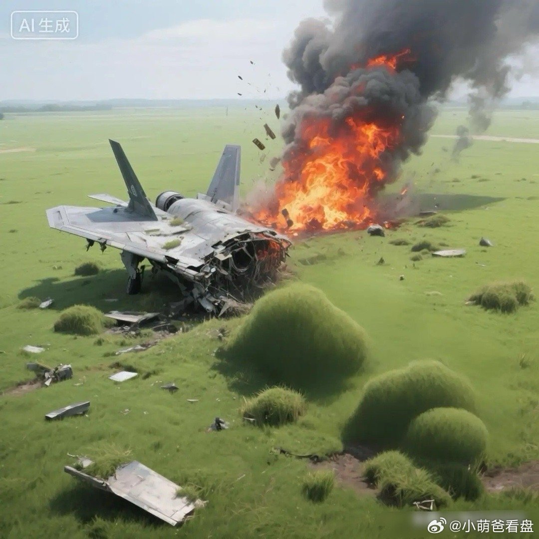伊朗公布的F35残骸照疑为AI图，真相待揭晓